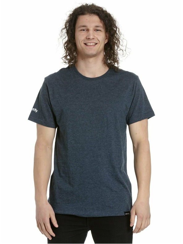 Meatfly Meatfly paket moških majic Basic Multipack Charcoal Heather/Olive/Navy Heather | Siva | Velikost