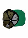 Meatfly Meatfly kšiltovka Flanker Snapback Red Mountain/Olive/Black