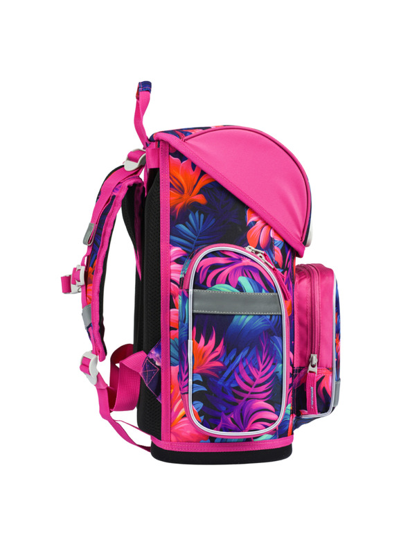 BAAGL  BAAGL SET 5 Ergo Plameňáci: aktovka, penal, sáčok, zástěra, peňaženka