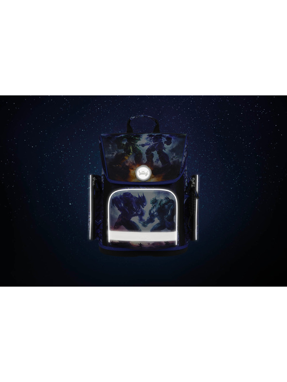 BAAGL  BAAGL SET 5 Ergo Roboti: aktovka, penal, sáčok, zástěra, peňaženka