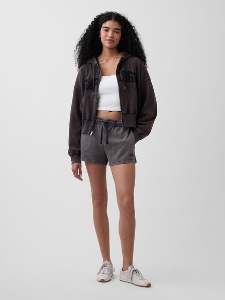 GAP Kratke hlače z logotipom French Terry GAP