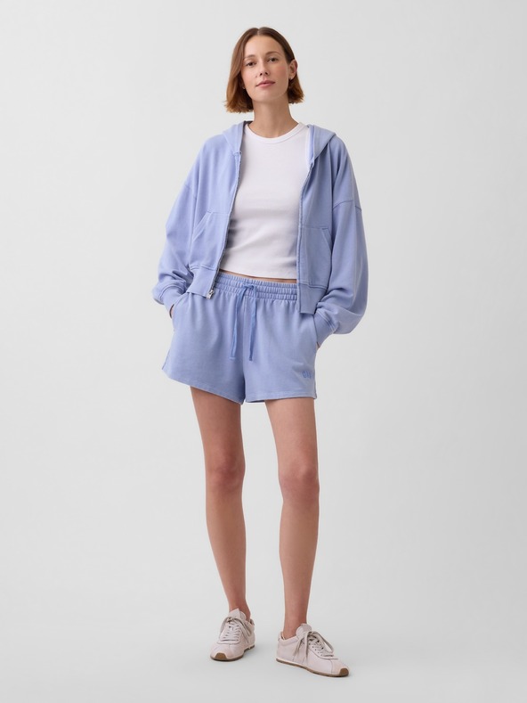 GAP Kratke hlače z logotipom French Terry GAP