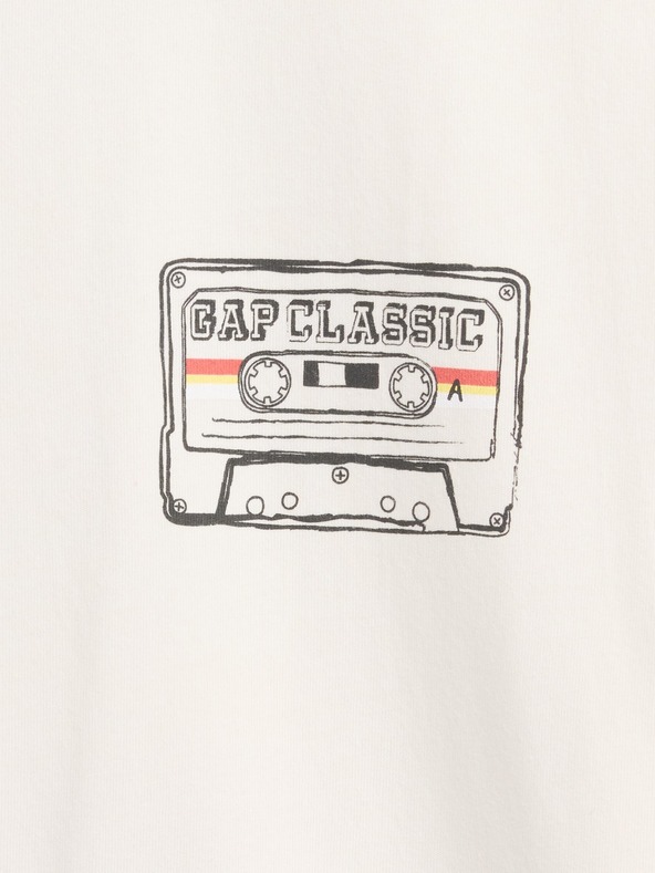 GAP Majica s potiskom Everyday Soft GAP