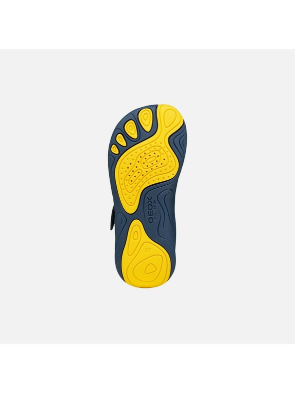 Geox Temno modre fantovske barefoot teniski Geox Foot-run