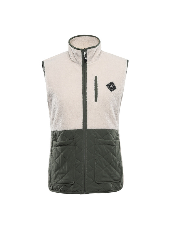 ALPINE PRO Ženska topla jopica ALPINE PRO OFESA moonbeam