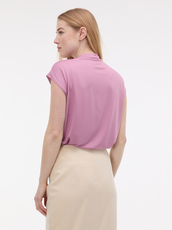 Orsay Svetlo vijolična ženska majica s kratkimi rokavi ORSAY