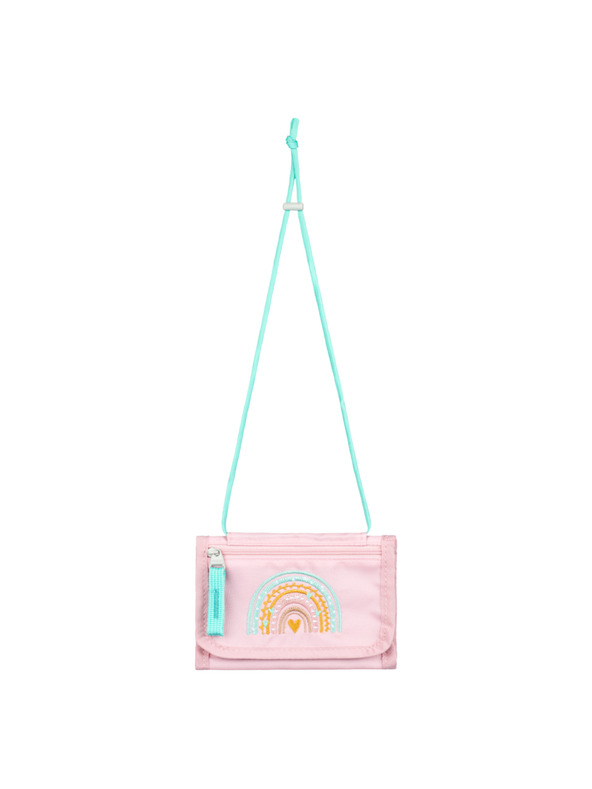 BAAGL  BAAGL SET 5 Zippy Duha roza: aktovka, penal, sacek, zastěra, peněženka