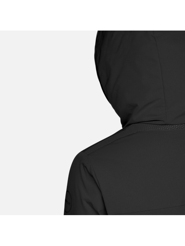 Geox Čierna dámska bunda parka Geox Spherica