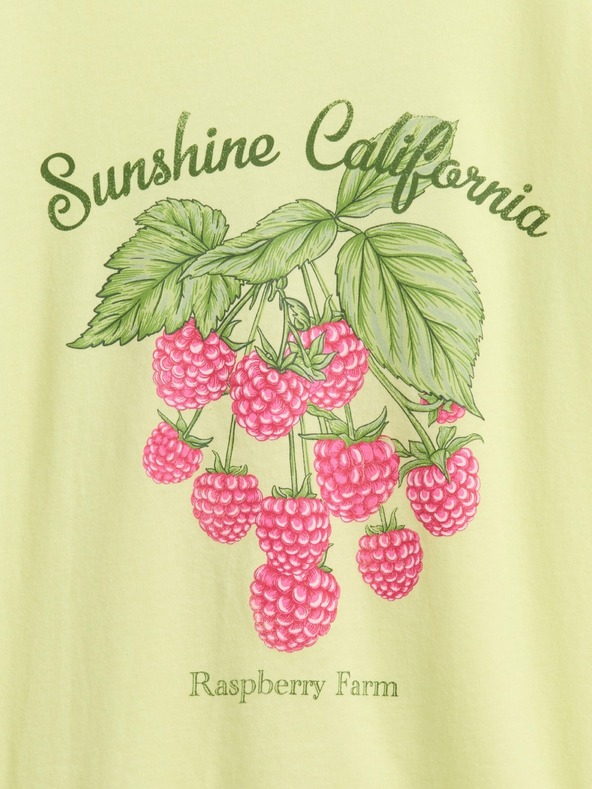 GAP Otroška majica s potiskom Gap