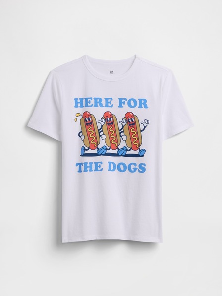 GAP Otroška majica s potiskom Gap