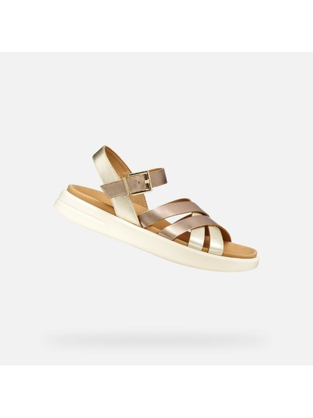 Geox Bež ženski sandali Geox Xand 2S