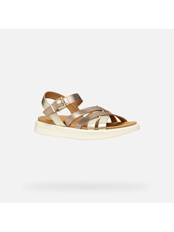 Geox Bež ženski sandali Geox Xand 2S