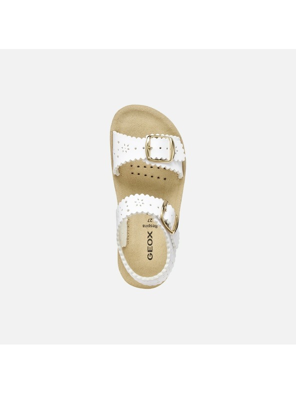 Geox Bele dekliske sandale Geox Sandal Costarei
