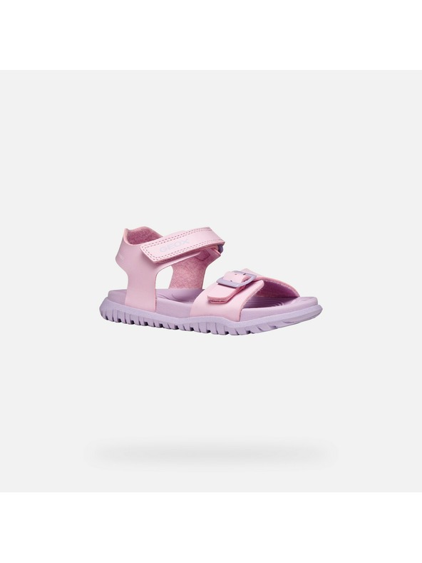 Geox Rožnate dekliške sandale Geox Sandal Fusbetto