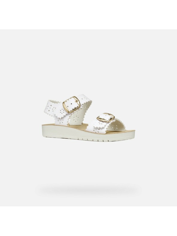 Geox Bele dekliske sandale Geox Sandal Costarei
