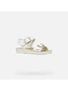 Geox Bele dekliske sandale Geox Sandal Costarei