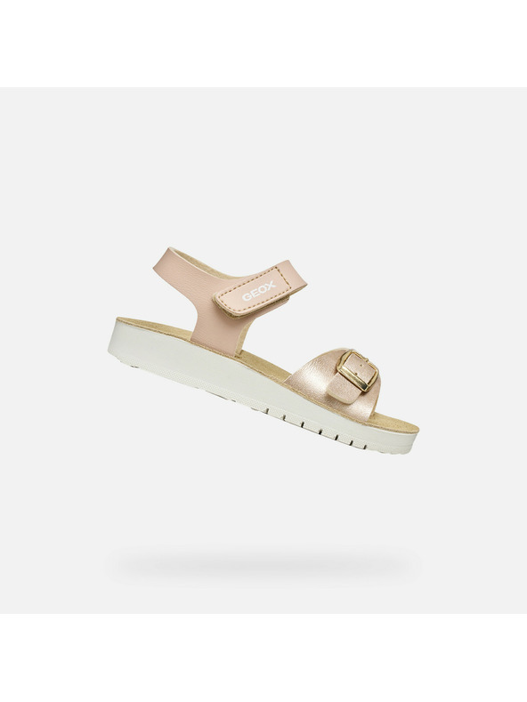 Geox Svetlo rožnate dekliske sandale Geox Sandal Costarei