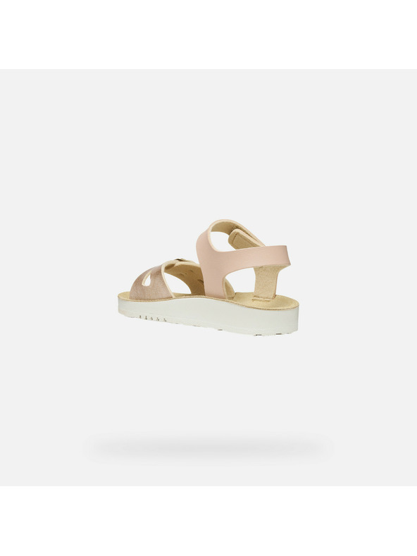 Geox Svetlo rožnate dekliske sandale Geox Sandal Costarei