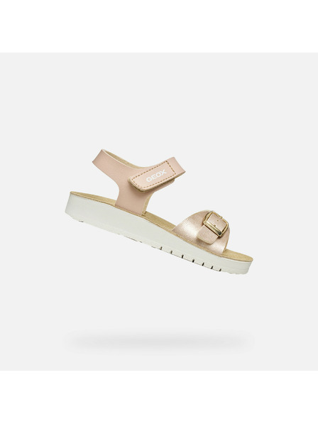 Geox Svetlo rožnate dekliske sandale Geox Sandal Costarei