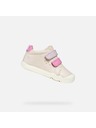 Geox Svetlo rožnate dekliske bosofotne superge Geox Steppieup