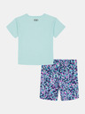 Under Armour Dekliški set Under Armour UA PRINTED BIKE SHORT SET