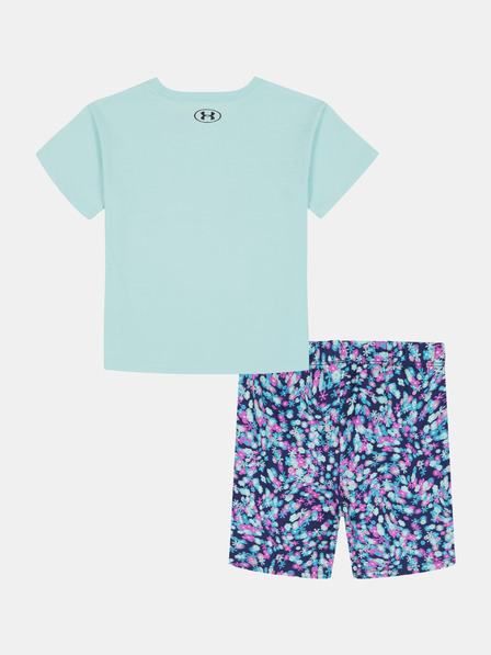 Under Armour Dekliški set Under Armour UA PRINTED BIKE SHORT SET