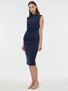 Orsay Temno modra ženska midi obleka ORSAY