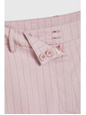 Moodo Hlače s tankim črtami roza Moodo