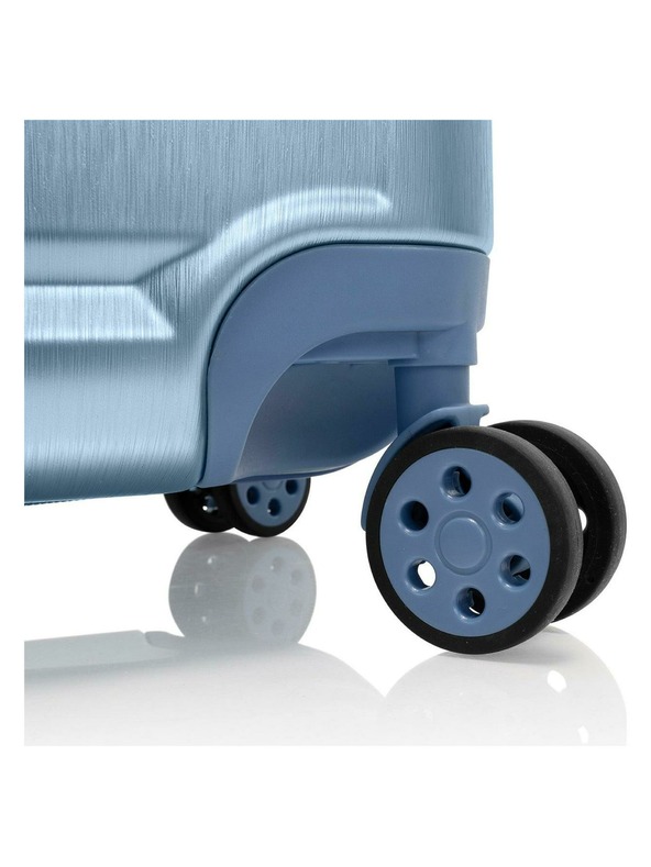 Heys Potovalni kovček Heys Alumix M Icy Blue