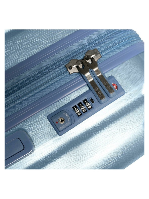 Heys Potovalni kovček Heys Alumix M Midnight Green