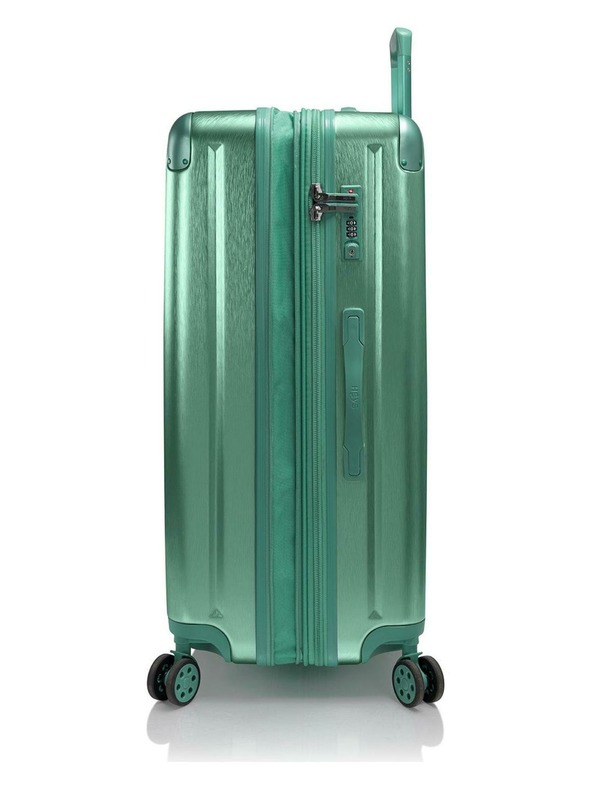Heys Potovalni kovček Heys Alumix L Midnight Green