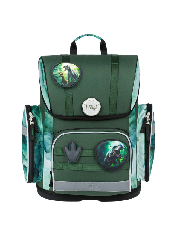 BAAGL  BAAGL SET 5 Ergo Dino: aktovka, peresnica, vreca, predpasnik, denarnica