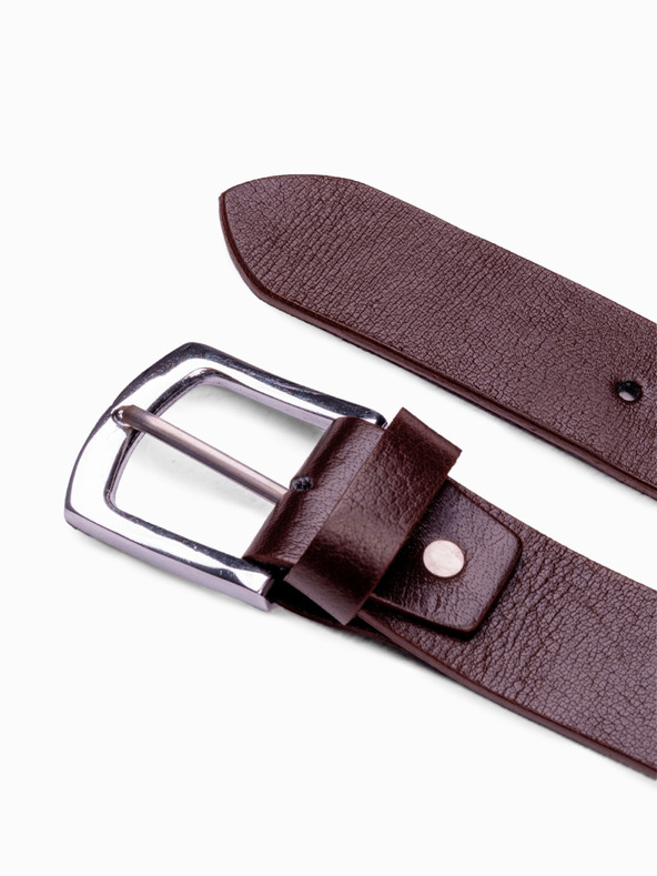 Ombre Clothing Komplet moških usnjenih dodatkov - bronasta A654 Ombre Clothing