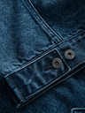 Ombre Clothing Moška jeans jakna katana s pranjem - modra V4 OM-JADJ-0219 Ombre Clothing