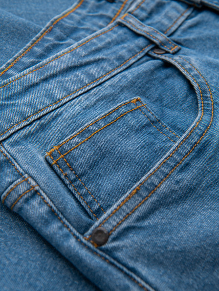 Ombre Clothing Moške razširjene jeans hlače REGULAR FIT - modre V3 OM-PADP-0241 Ombre Clothing