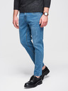 Ombre Clothing Moške razširjene jeans hlače REGULAR FIT - modre V3 OM-PADP-0241 Ombre Clothing