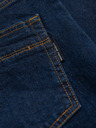 Ombre Clothing Moške jeans hlače REGULAR FIT - temno modre V4 OM-PADP-0241 Ombre Clothing