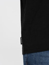 Ombre Clothing Moška klasična bombažna majica BASIC - črna V1 OM-TSBS-0146 Ombre Clothing