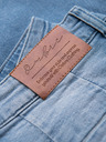 Ombre Clothing Moške jeans hlače CARROT s potrganostmi - svetlo modre V1 OM-PADP-0253 Ombre Clothing