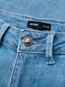 Ombre Clothing Moške klasične jeans SLIM FIT z elastanom - svetlo modre V2 OM-PADP-0216 Ombre Clothing