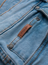 Ombre Clothing Moške jeans hlače JOGGERY s klasičnim razporom - svetlo modre V1 OM-PADJ-0265 Ombre Clothing
