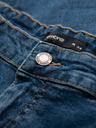 Ombre Clothing Moške jeans hlače REGULAR FIT s potrganostmi - temno modre V2 OM-PADP-0254 Ombre Clothing