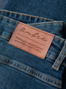 Ombre Clothing Moške jeans hlače REGULAR FIT s potrganostmi - temno modre V2 OM-PADP-0254 Ombre Clothing