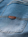 Ombre Clothing Moške jeans hlače SLIM FIT s potrganostmi - svetlo modre V1 OM-PADP-0255 Ombre Clothing