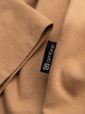 Ombre Clothing Moški volan z dolgimi rokavi - svetlo rjav V5 OM-LSCL-0130 Ombre Clothing