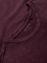 Ombre Clothing Moška majica z umivanjem učinka - vinjena V3 OM-TSWT-0116 Ombre Clothing