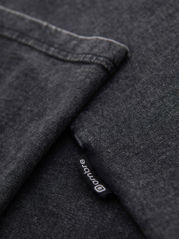 Ombre Clothing Moška majica s pranjem efektom - črna V1 OM-TSWT-0116 Ombre Clothing