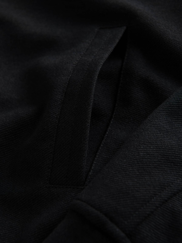 Ombre Clothing Moška bomber jakna z raglan rokavi - črna V1 OM-JANP-0159 Ombre Clothing