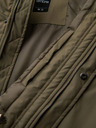 Ombre Clothing Moška klasična dolga jakna parka - olivna V3 OM-JAPJ-0313 Ombre Clothing