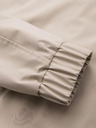 Ombre Clothing Pánska funkčná prechodná bunda s kapuco - béžová V3 OM-JANP-0225 Ombre Clothing